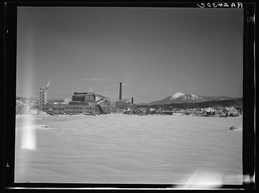 Pulp paper mill. Groveton, New Hampshire