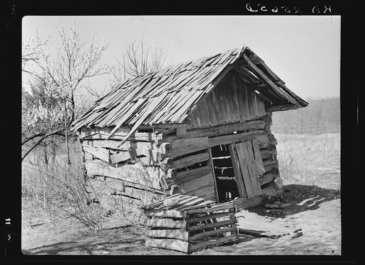 Hen house on the Coalins Forest and Game Reservation between the Tennessee and Cumberland Rivers in Kentucky
