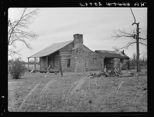 Cedar house at Wilson Cedar Forest project. Near Lebanon, Tennessee