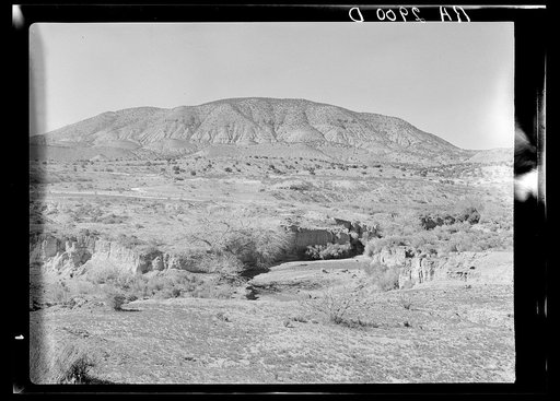 Canyon and mesa. Otero County, New Mexico