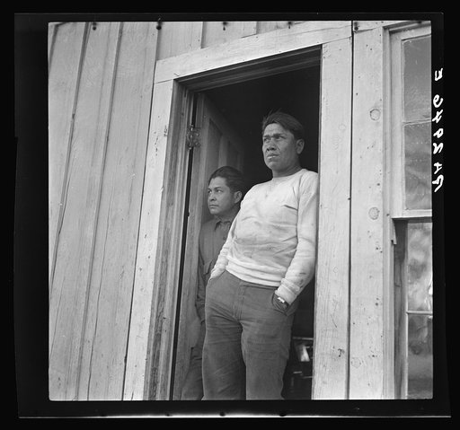 Indian on the Mescalero Apache Reservation, New Mexico