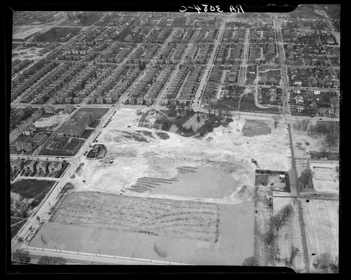 General air view of Washington, D.C.
