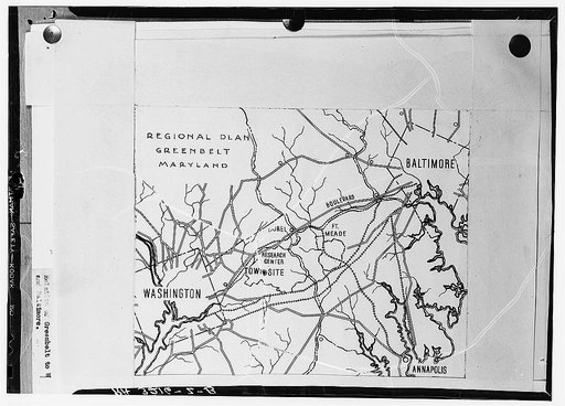 Regional plan for Greenbelt, Maryland