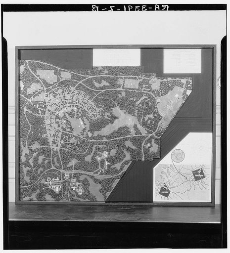 Model of Greenbelt project, Maryland