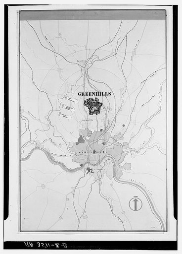 Map of Greenhills project, Ohio