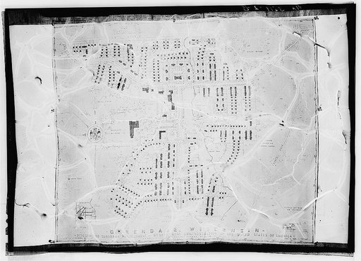 Town plan. Greendale, Wisconsin. Planned by Suburban Resettlement Division