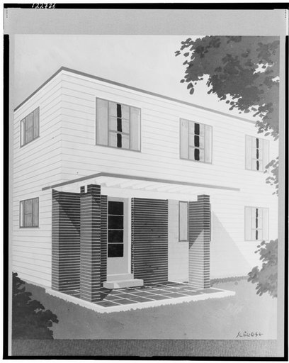 Model house. Greenhills, Ohio