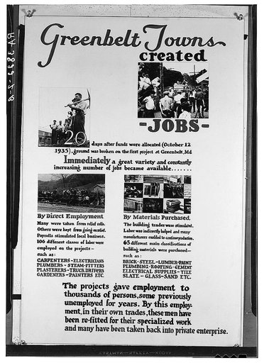 United States Suburban Resettlement Division poster