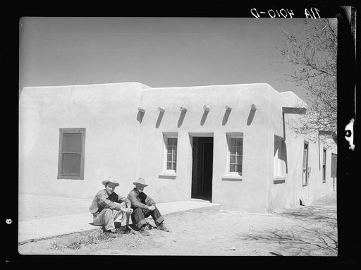 Administration building. Bosque Farms, New Mexico