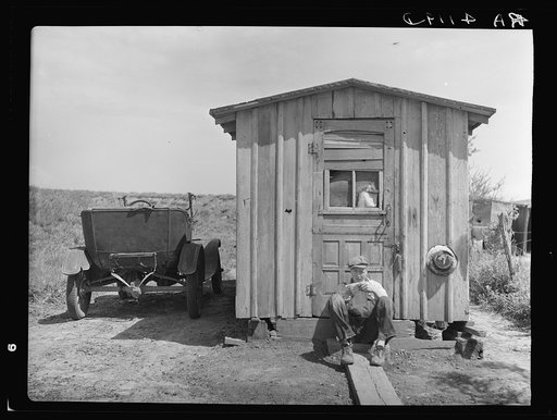 Home of worker in strip coal mine. Cherokee County, Kansas