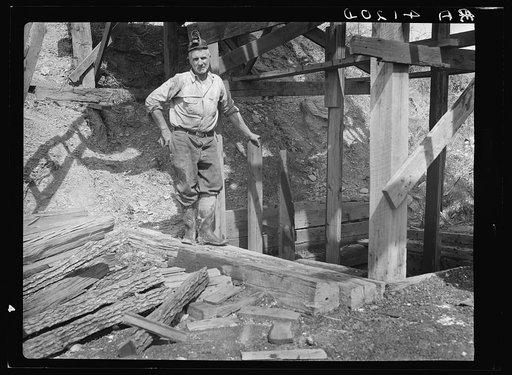 Coal miner. Cherokee County, Kansas