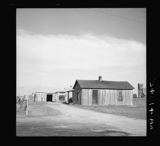 Zinc miner's home. Picher, Oklahoma