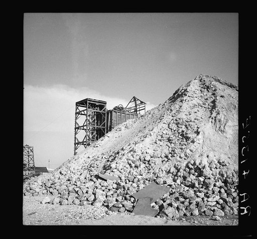 Zinc mine. Picher, Oklahoma
