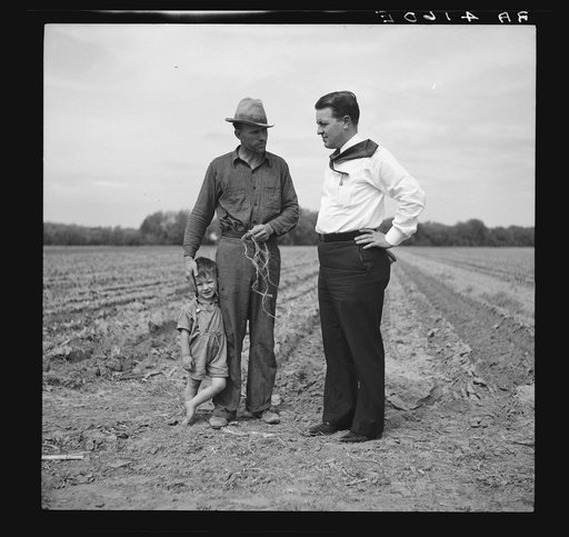Rehabilitation client and county supervisor. Jefferson County, Kansas