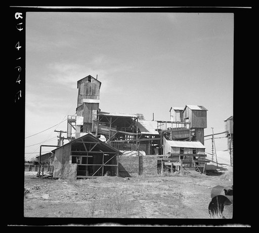 Abandoned lead mine. Cherokee County, Kansas