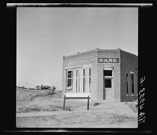 Bank that failed. Kansas