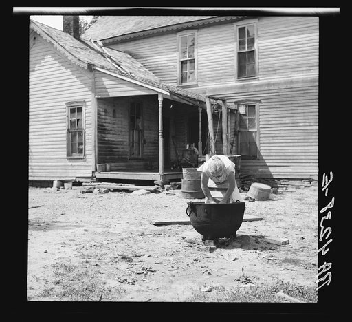 Wife of rehabilitation client. Cherokee County, Kansas