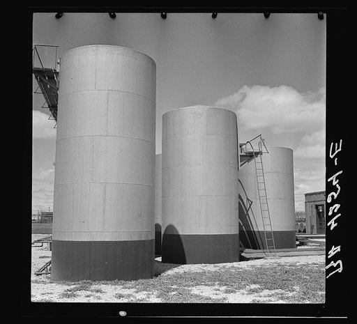 Oil tanks. Lincoln, Nebraska