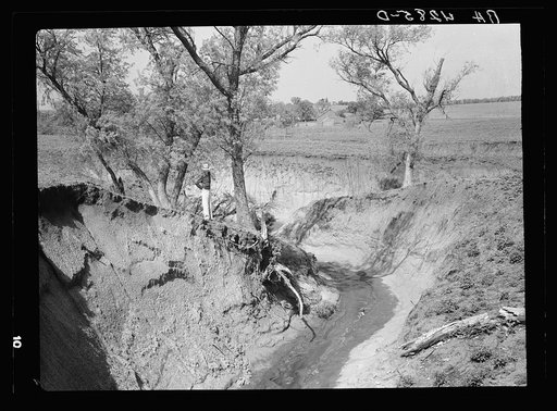 Erosion. Richardson County, Nebraska