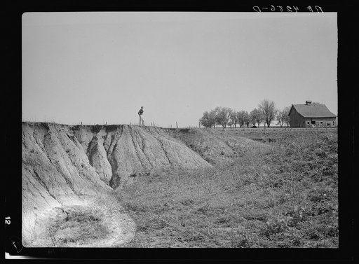Erosion. Richardson County, Nebraska