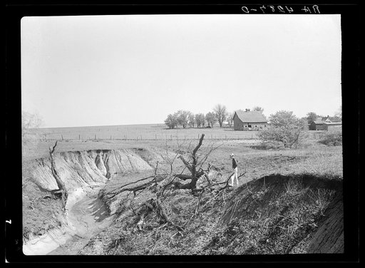Erosion. Richardson County, Nebraska