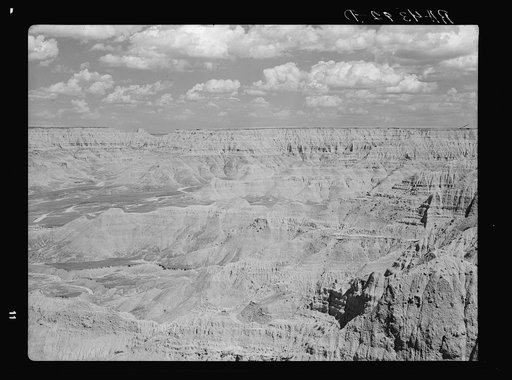 Hell's Half Acre. Badlands National Park extension, South Dakota