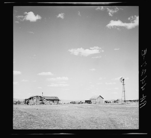 Sod house. Box Butte County, Nebraska