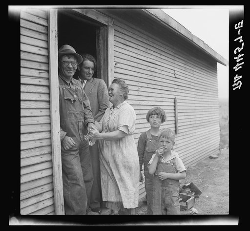 One of the families to be removed from land use project. Oneida County, Idaho
