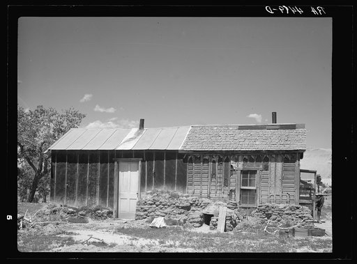 A homestead on poor farmland that is now public domain. Pennington County, South Dakota