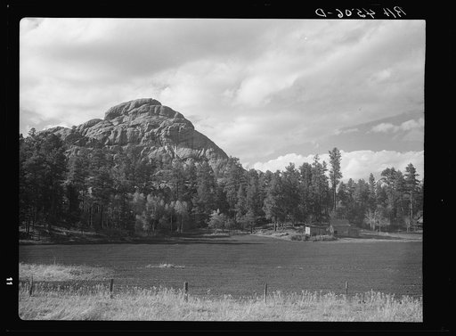 Calamity Jane's Rock. Custer State Park, South Dakota