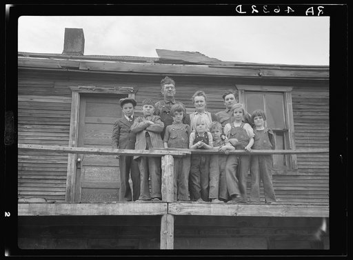 Family whose farm has been optioned by the Resettlement Administration.  Oneida County, Idaho