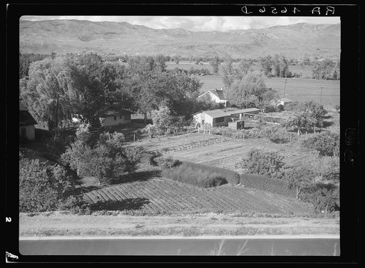 Fertile irrigated valley. Ada County, Idaho