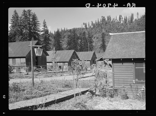 Resettlement work camp. Mapleton, Oregon