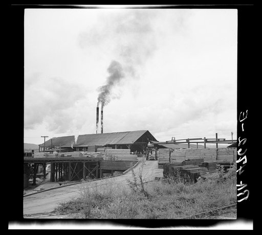Sawmill near McMinnville, Oregon