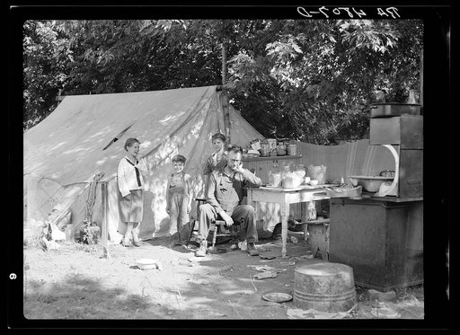 Family of migratory fruit workers. Yakima, Washington