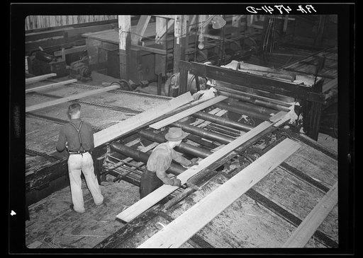 Sawmill workers. Longview, Washington