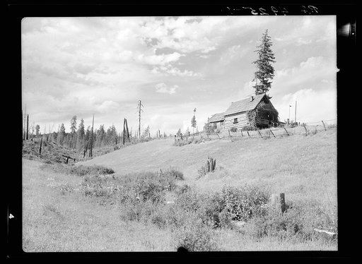 Typical submarginal farm on project near Newport, Washington