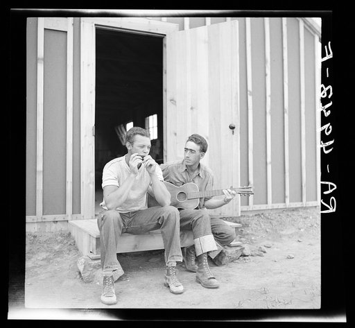 Resettlement Administration workers. Rimrock Camp. Madras, Oregon