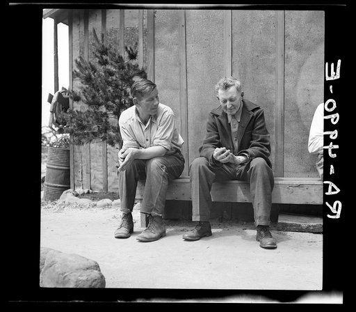 Resettlement Administration workers. Cape Creek Camp, Oregon
