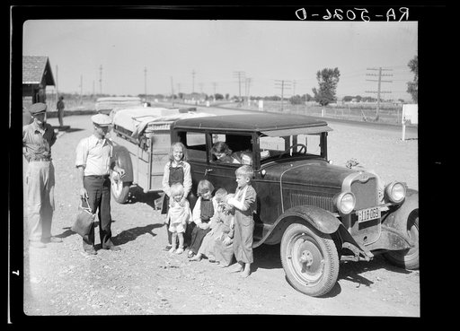 Drought refugees from North Dakota
