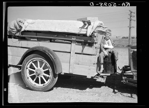 Drought refugees from North Dakota