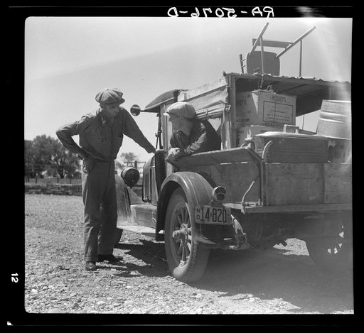 North Dakota farmers moving west. Miles City, Montana
