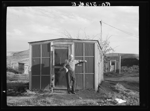 Typical miner's home. Burlington, North Dakota