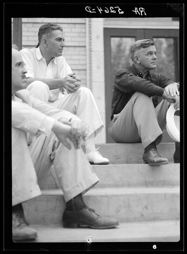 Three members of drought committee: Tugwell, Cooke and Moore. Colorado