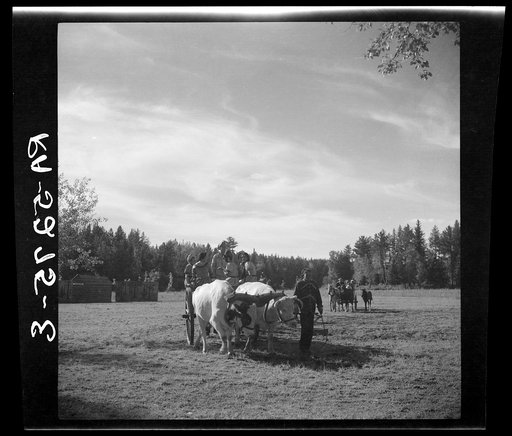Oxcart used by early settlers of Minnesota