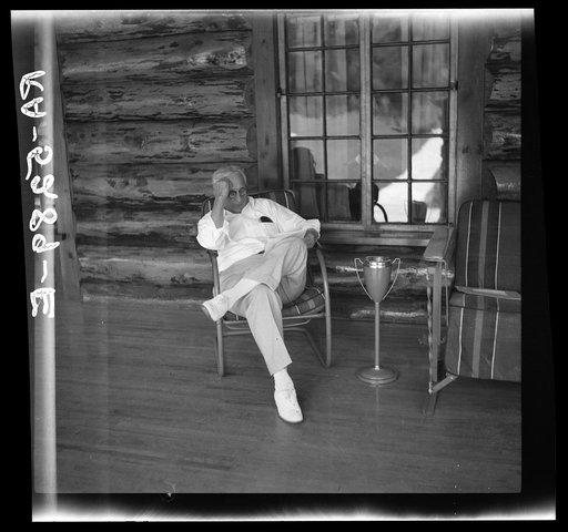 Dr. Gray at Ranch A. Beulah, Wyoming