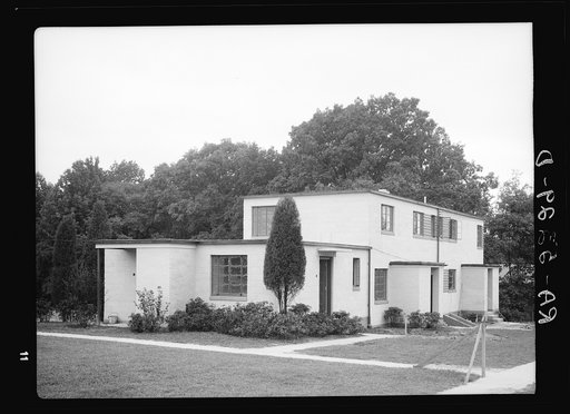 Completed house at Greenbelt, Maryland