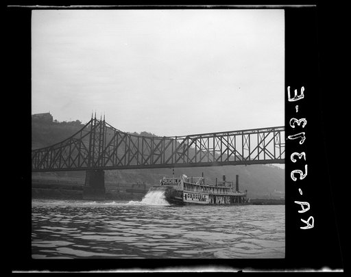Pittsburgh waterfront. Monongahela and Allegheny Rivers, Pennsylvania