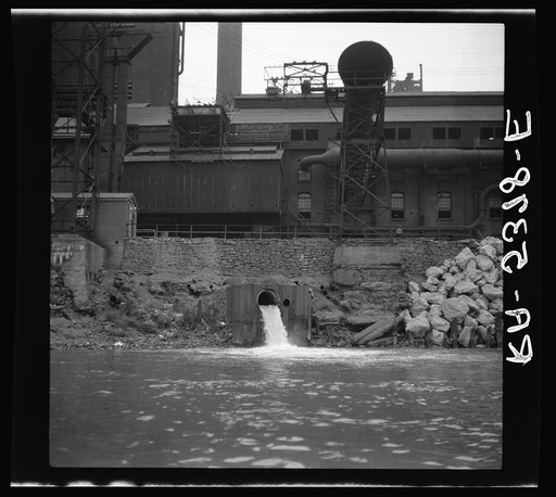 Pittsburgh waterfront. Monongahela and Allegheny Rivers, Pennsylvania