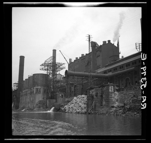 Pittsburgh waterfront. Monongahela and Allegheny Rivers, Pennsylvania